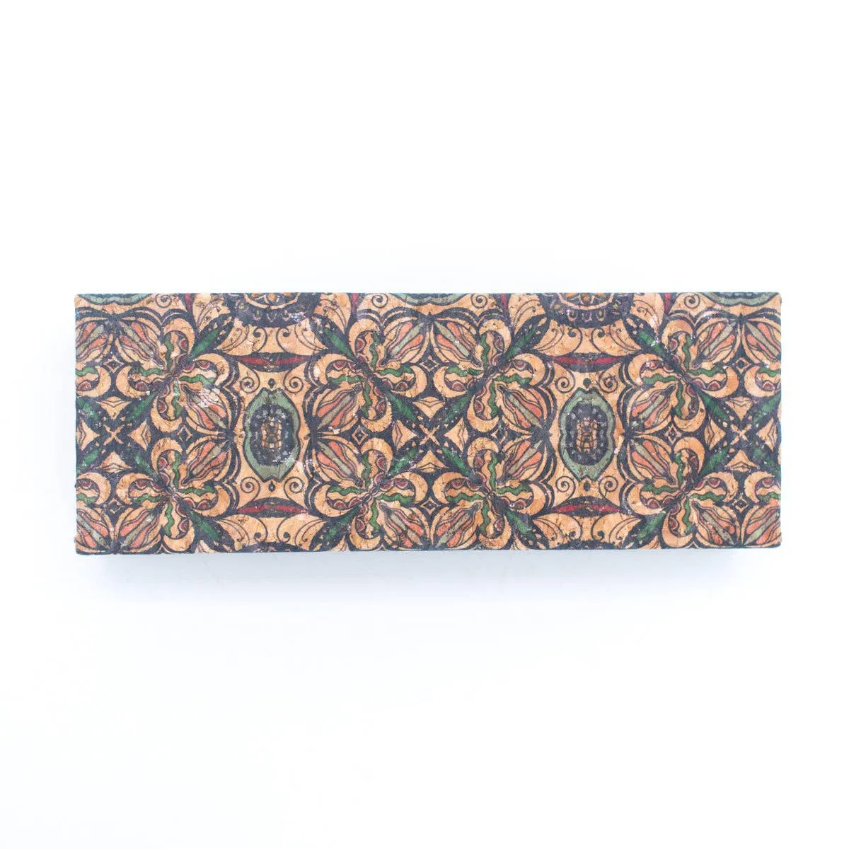 12units Naturally Printed Foldable Rectangular Eyeglass Case L-903