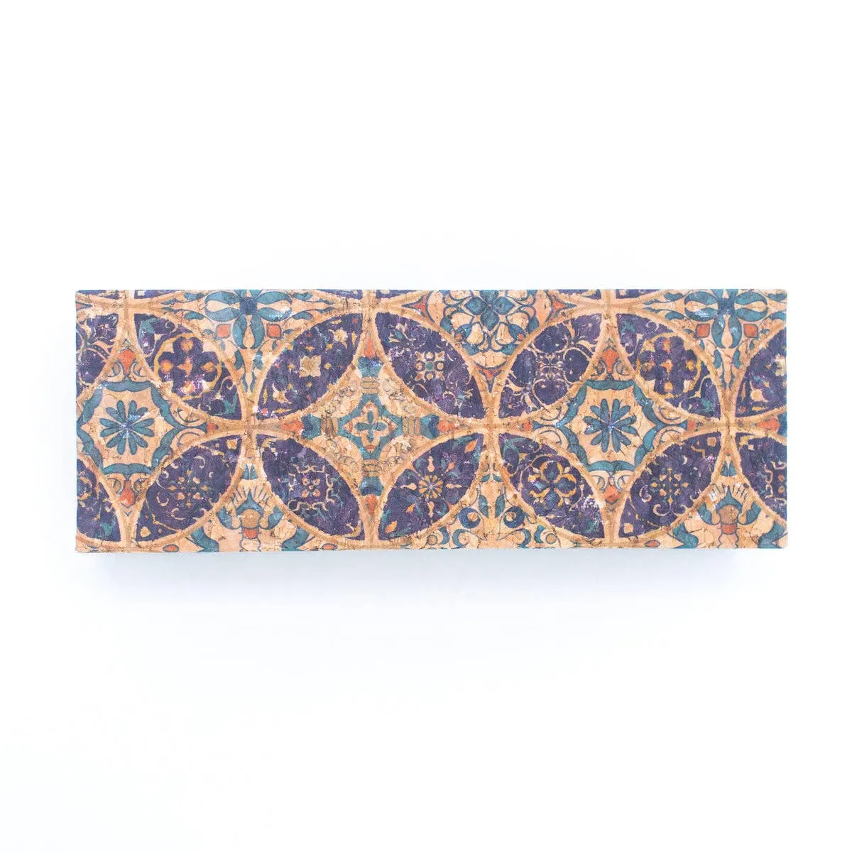 12units Naturally Printed Foldable Rectangular Eyeglass Case L-903