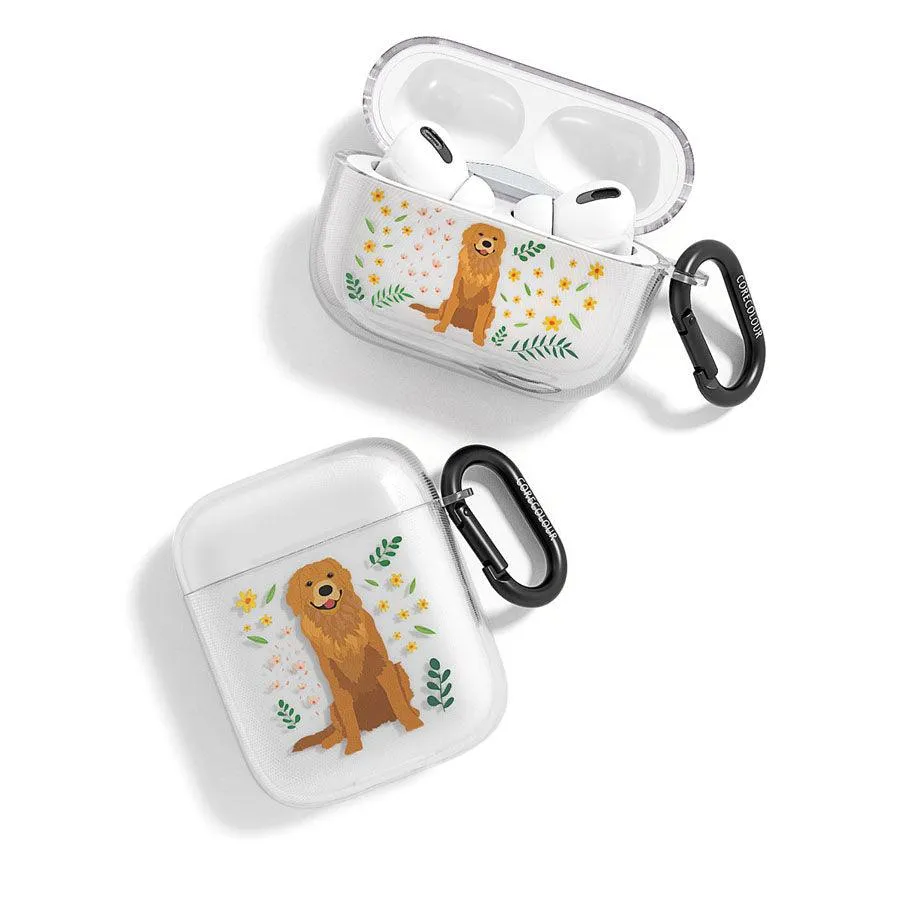 1st & 2nd Generation Paw-sitive Pals Golden Retriever AirPods Case