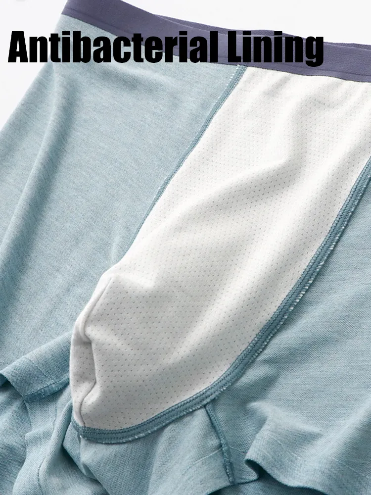 2 Pack Mens U Convex Pouch Trunks