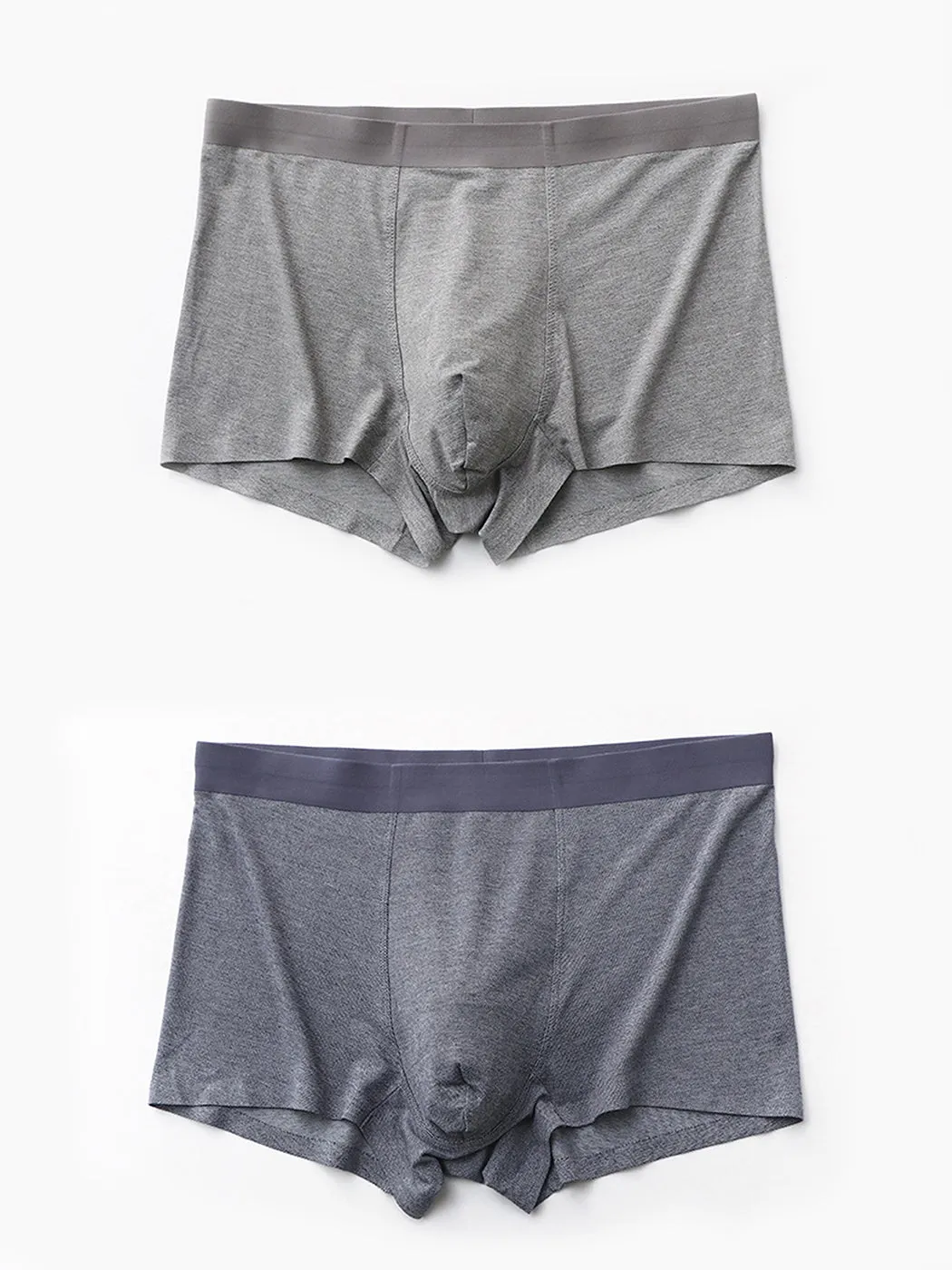 2 Pack Mens U Convex Pouch Trunks