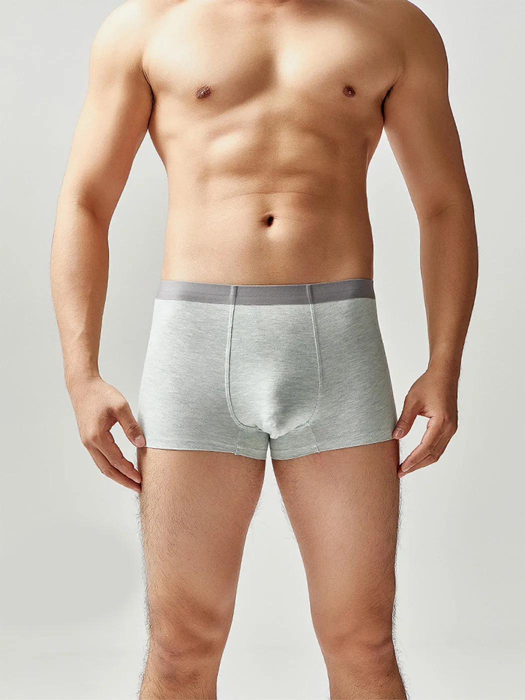 2 Pack Mens U Convex Pouch Trunks