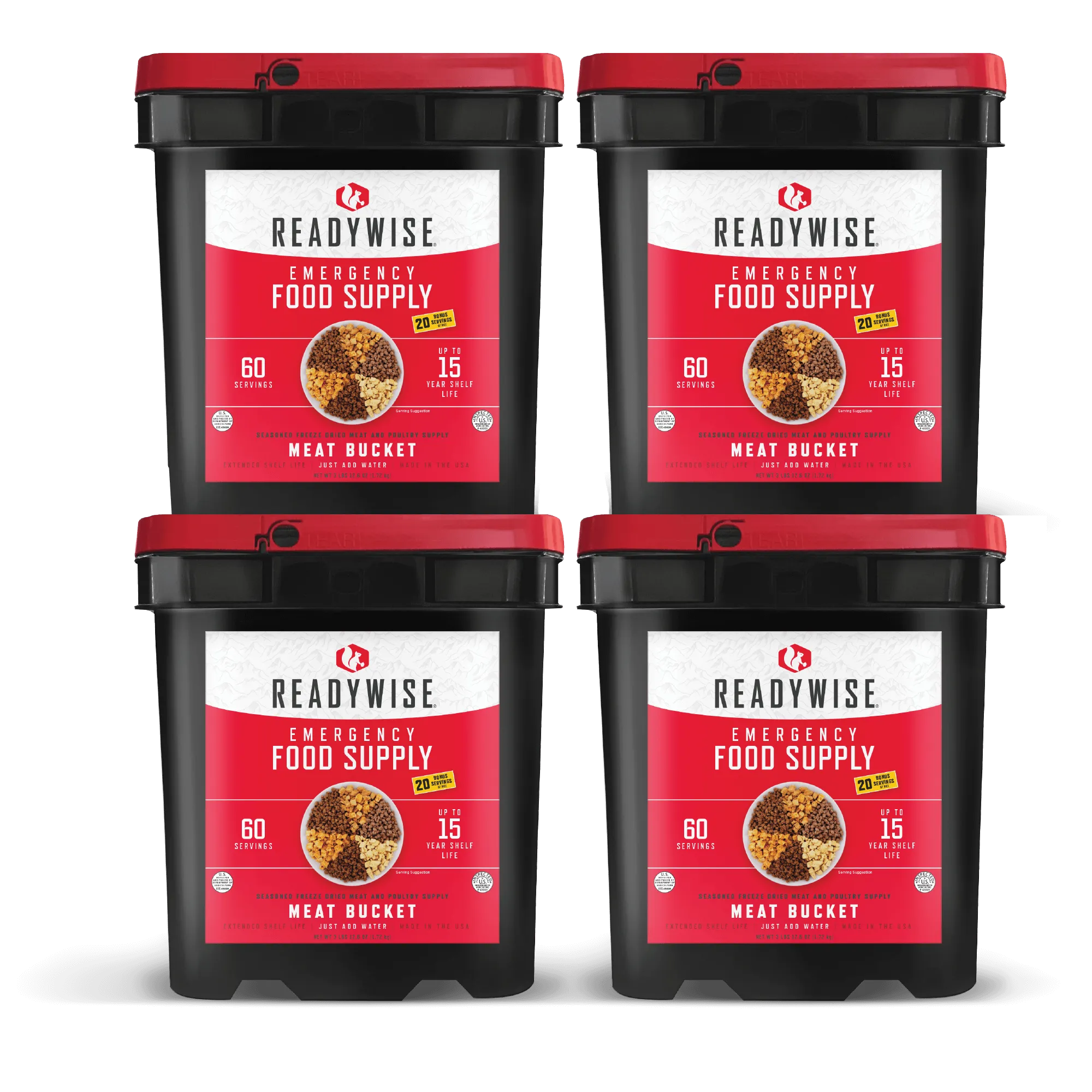 240 Serving Meat Bundle Survival Food