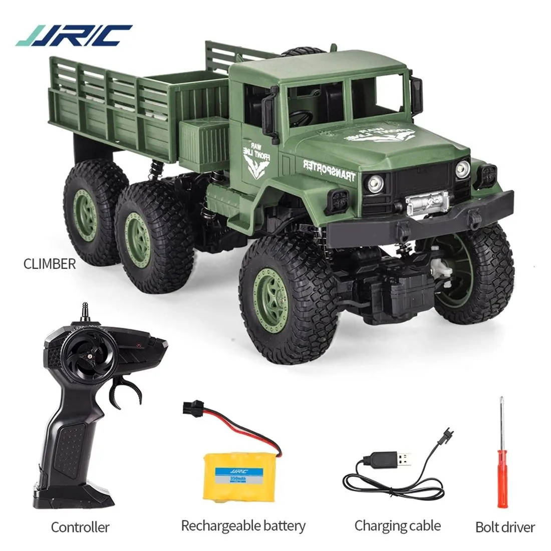 2.4ghz 4ch Rc Dongfeng 8 Six-wheeled Armor Truck Toy