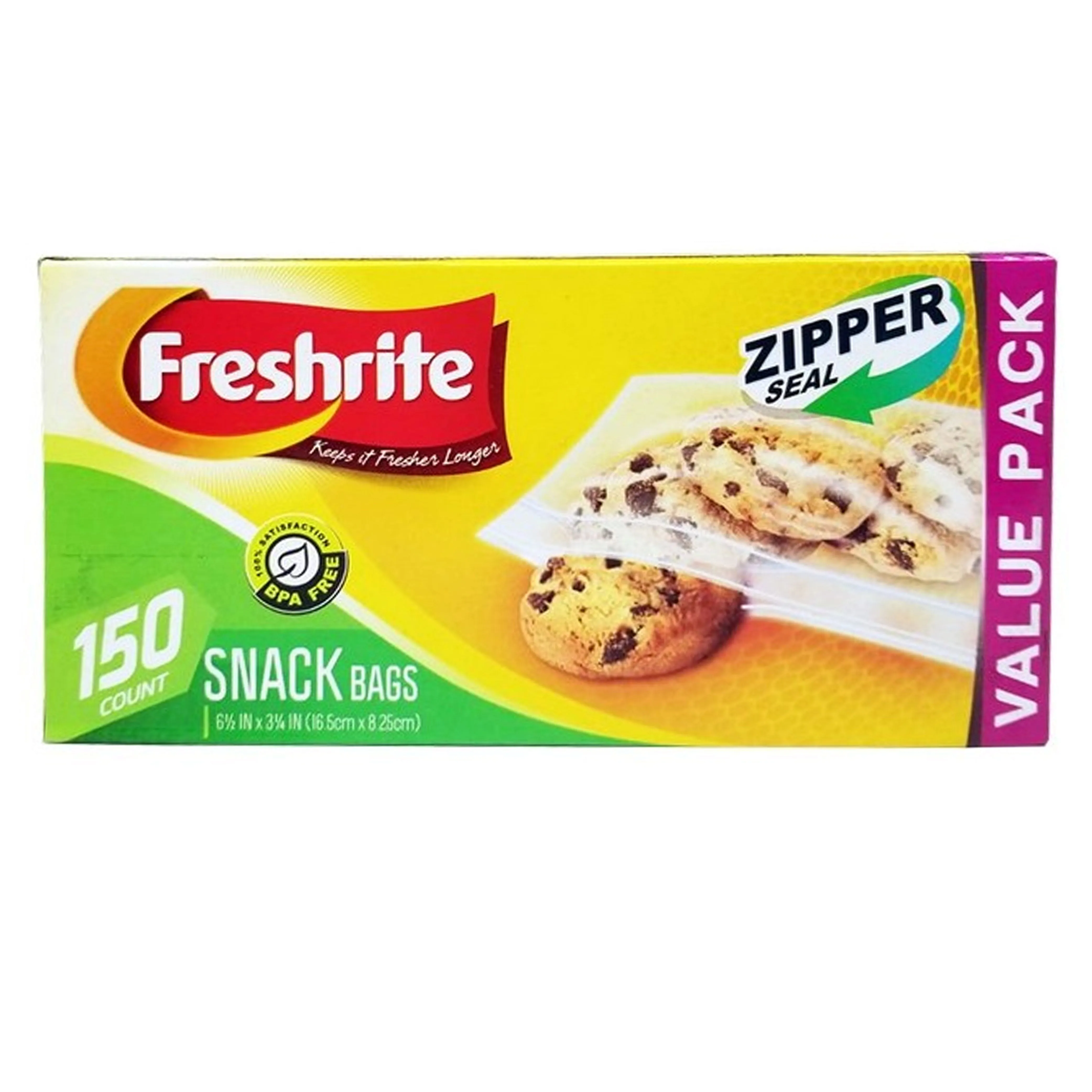 300 Zipper Seal Sandwich Snacks Bags Lunch School Food Storage BPA Free Kitchen