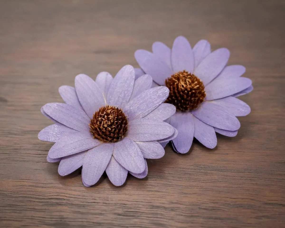 3" Light Purple Daisy (10 Pack)