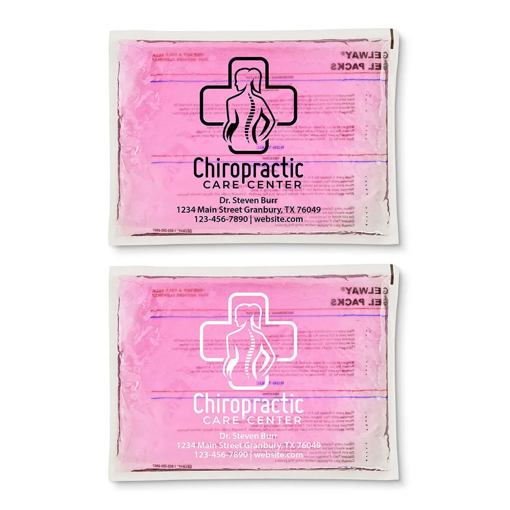 9" x 12" PERSONALIZED Reusable Hot/Cold Gel Pack