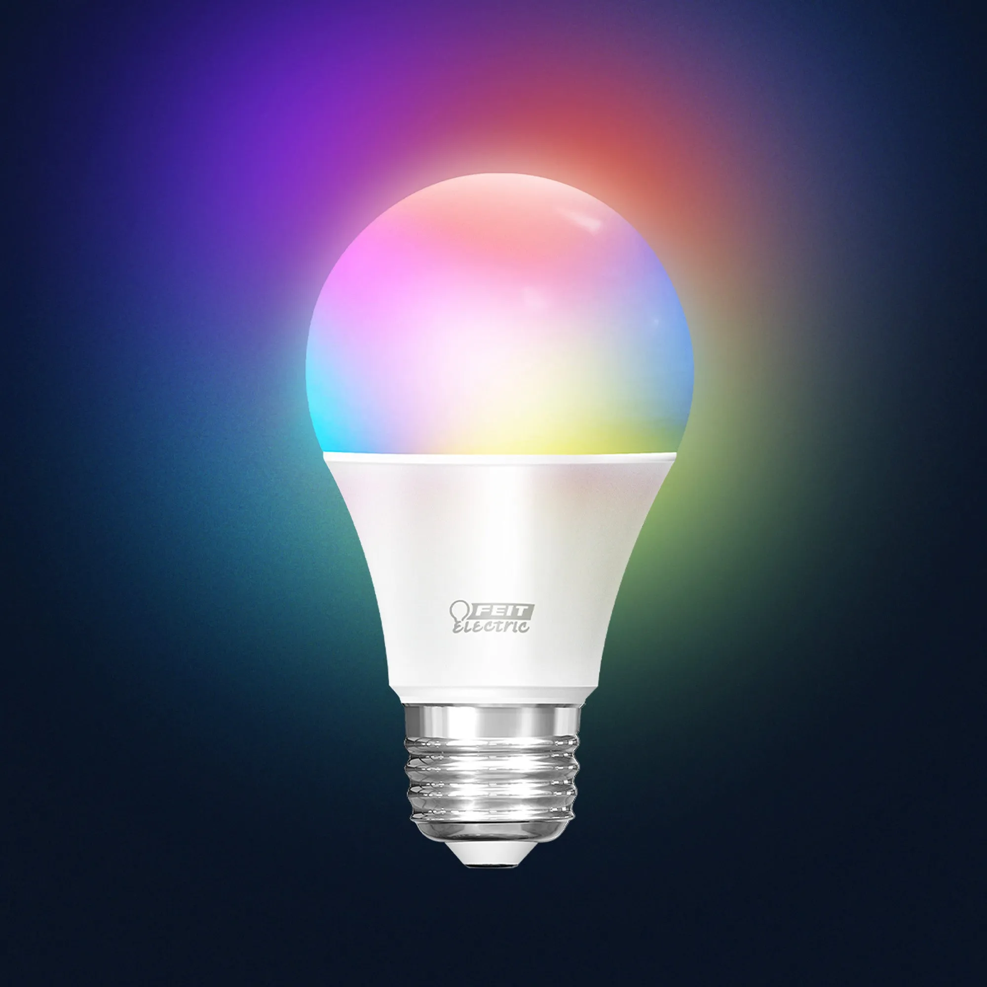 9W (60W Replacement) Color Changing A19 Dimmable Alexa Google Smart Bulb (12 3-Packs)