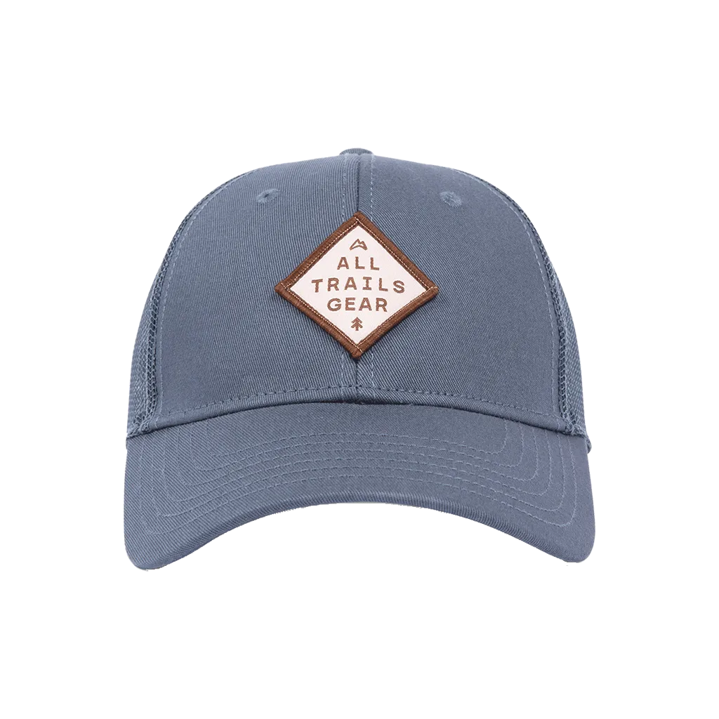 AllTrails Gear Badge Hat - Navy Grey