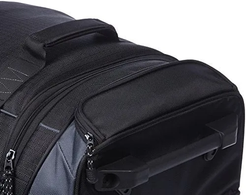 Amazonbasics Ripstop Wheeled Duffel - 26-Inch, Black