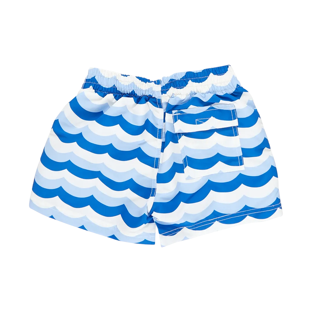 Baby Boys Swim Trunk - Ocean Waves