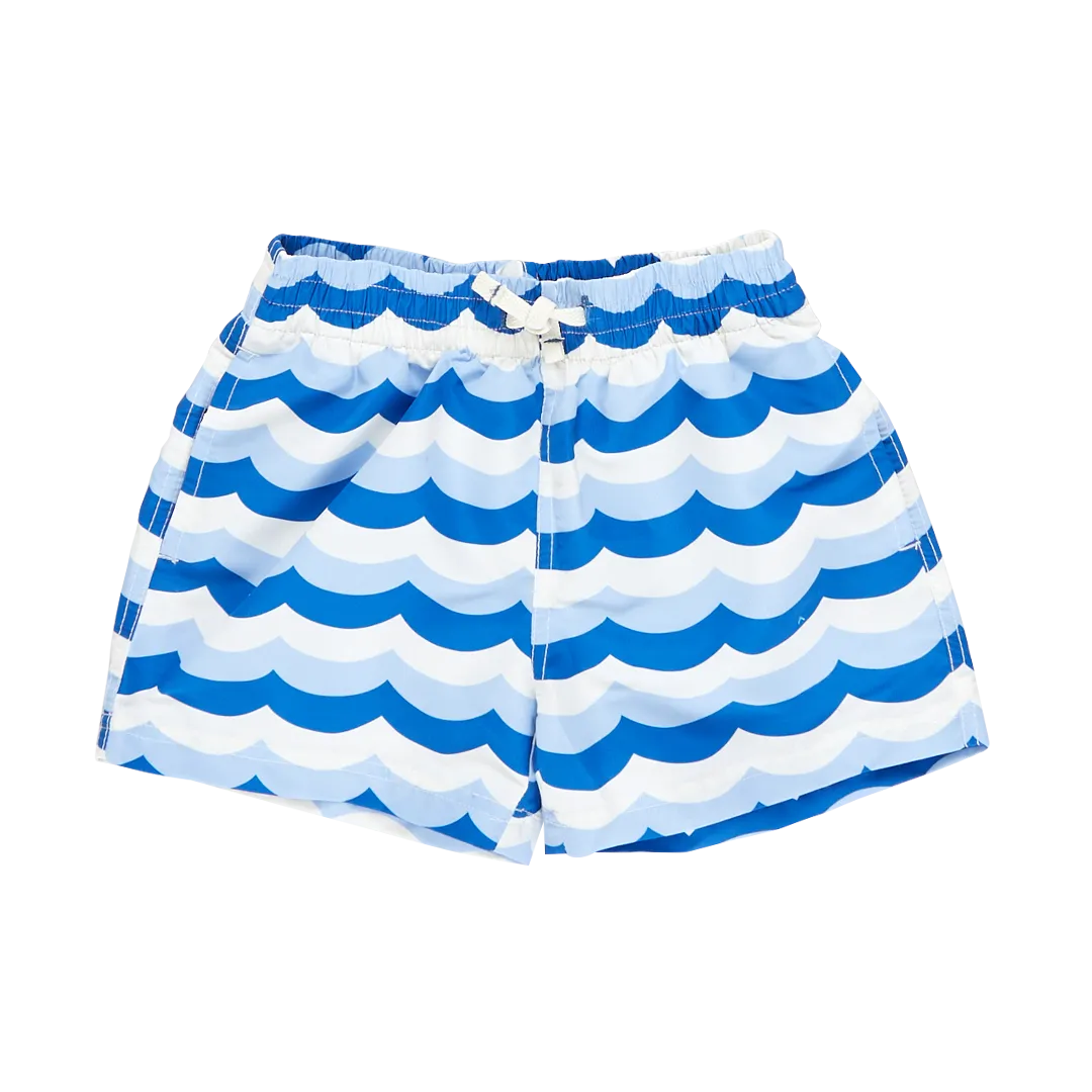 Baby Boys Swim Trunk - Ocean Waves