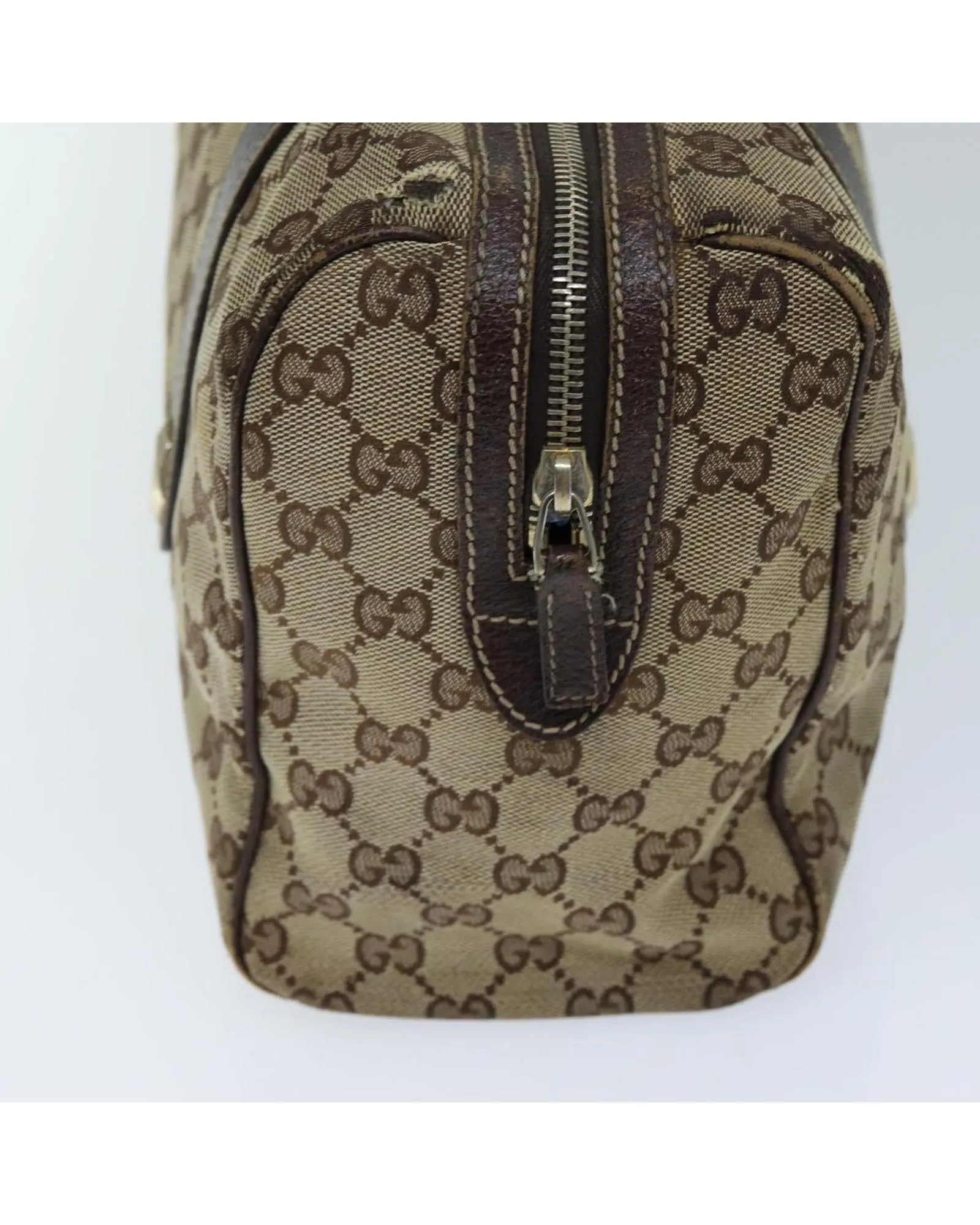 Beige GG Canvas Hand Bag with Accessory