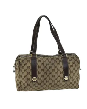 Beige GG Canvas Hand Bag with Accessory