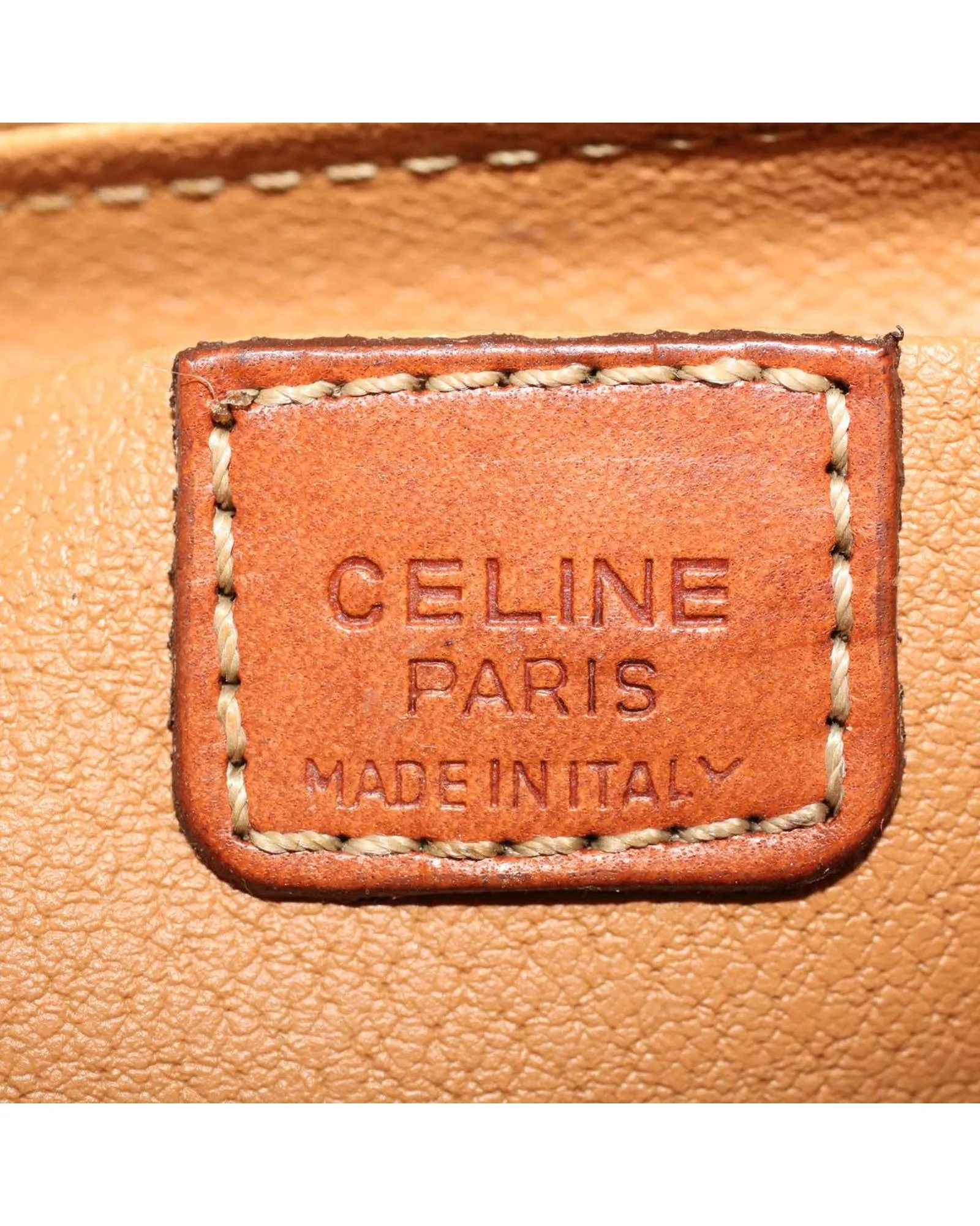 Beige Macadam Canvas Pouch