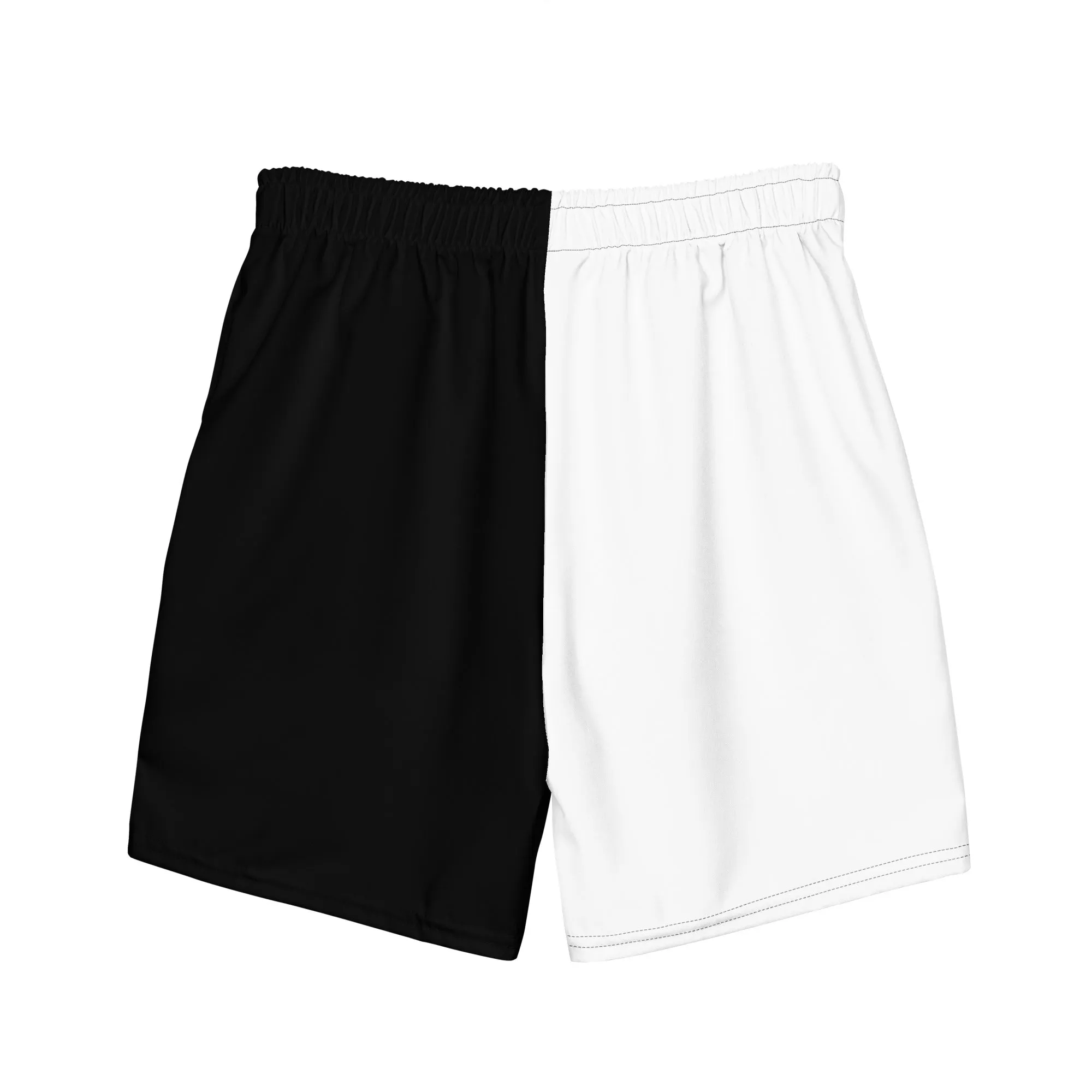 Black & White Men's swim trunks