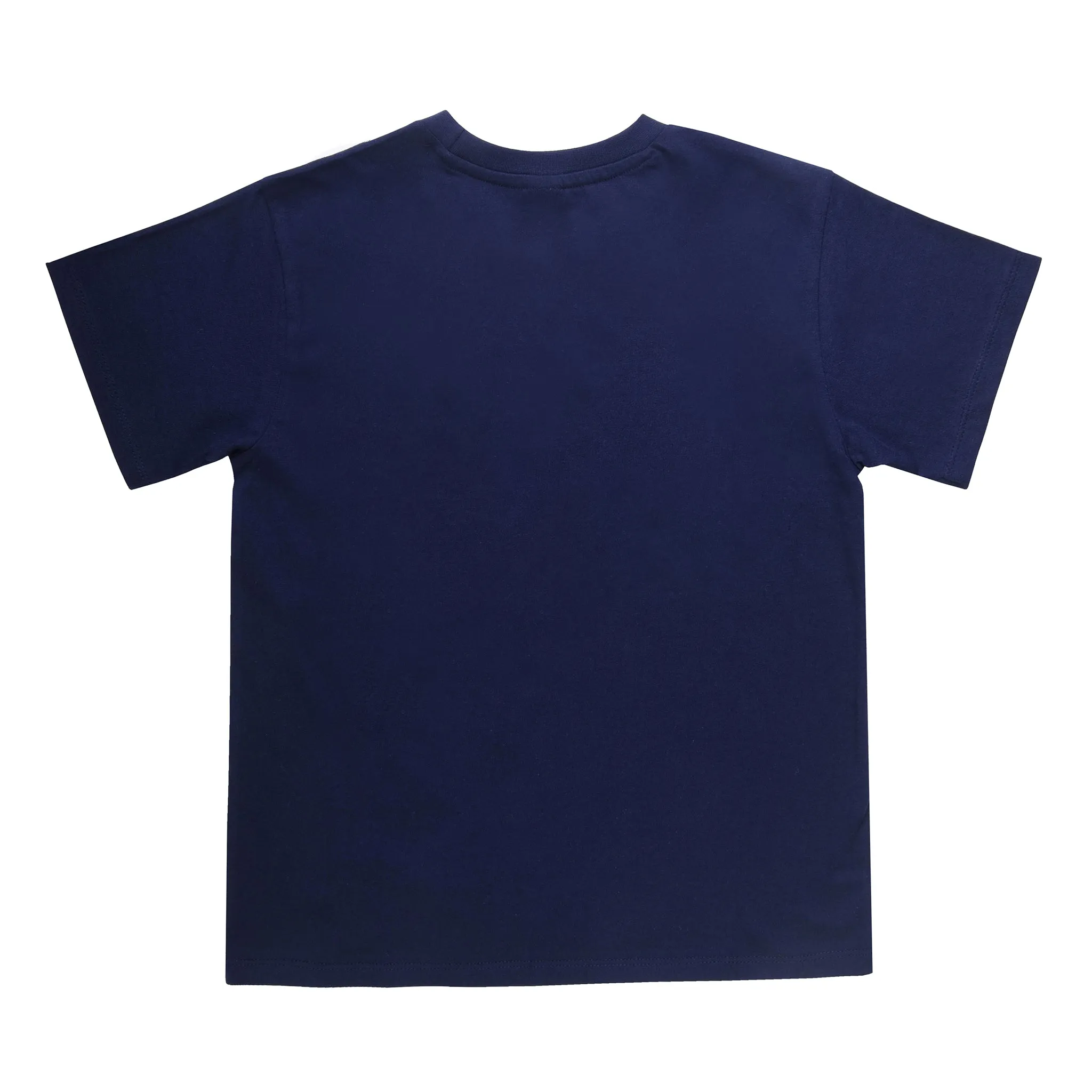 BOY'S COTTON ROUND NECK T-SHIRT (TRB700_NAVY)