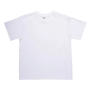 BOY'S COTTON ROUND NECK T-SHIRT (TRB700_WHITE)