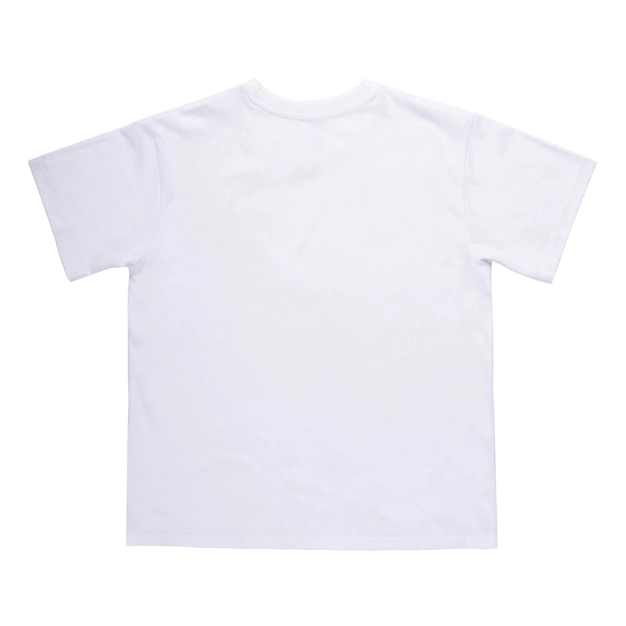 BOY'S COTTON ROUND NECK T-SHIRT (TRB700_WHITE)