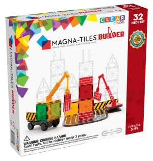 Builder 32 Piece Set by Magna-Tiles Builder 32 Piece Set by Magna-Tiles
