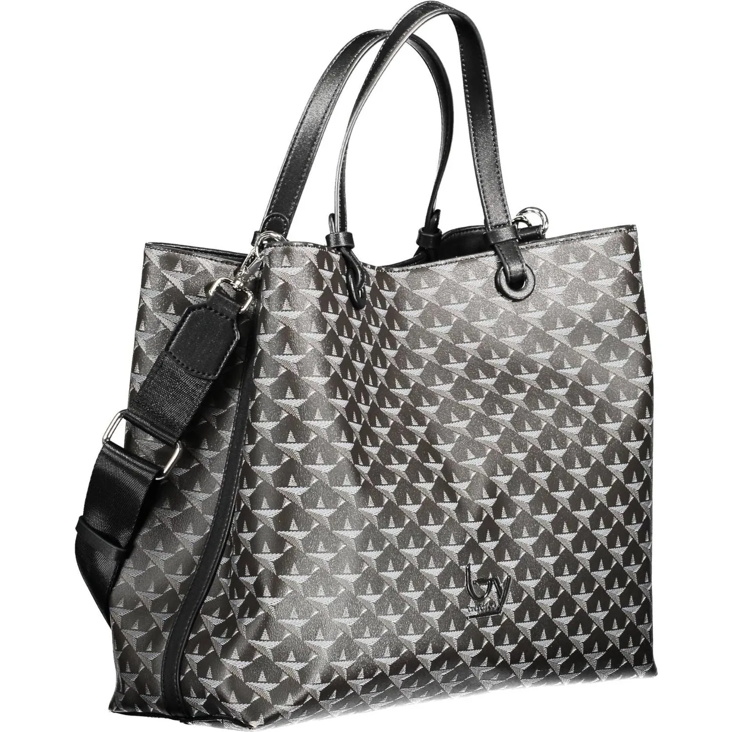 BYBLOS Black PVC Women Handbag