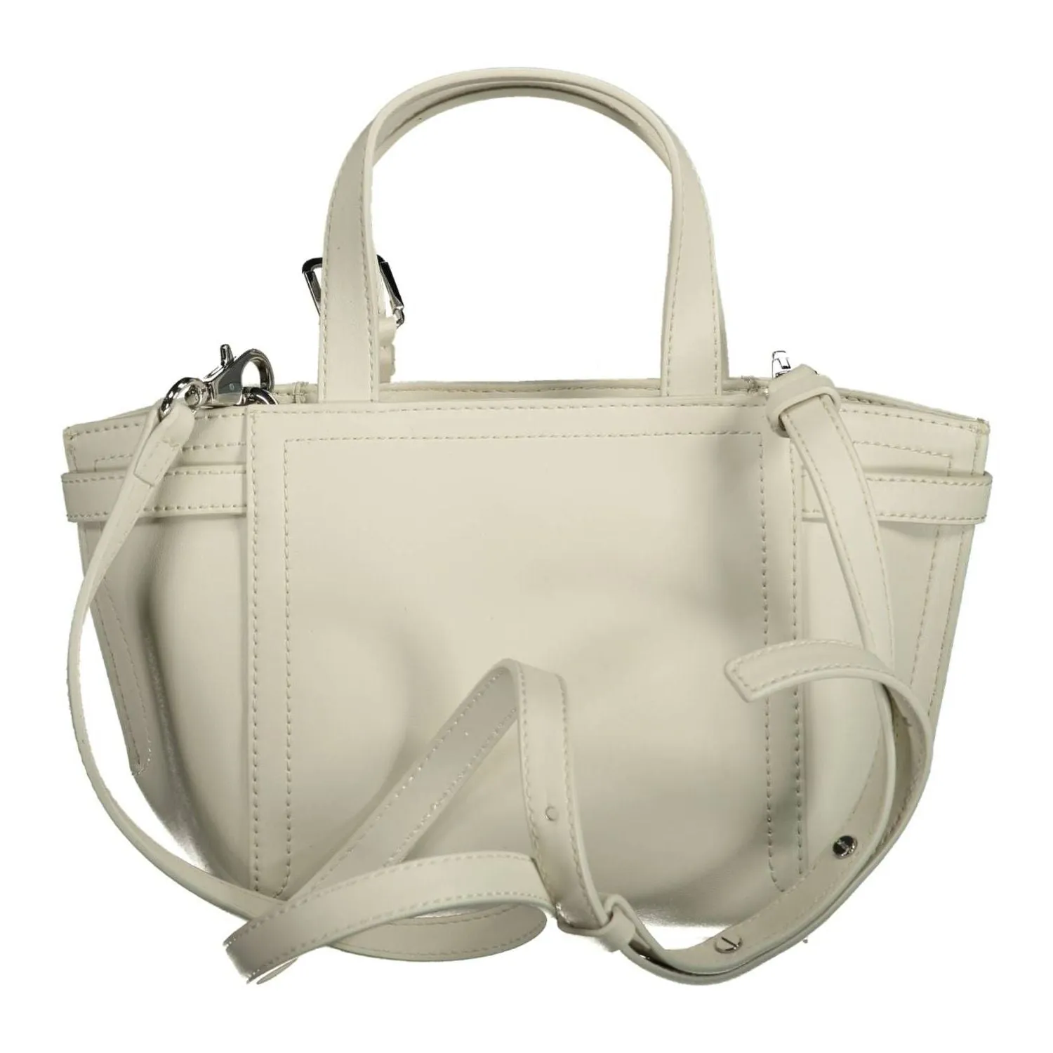 Calvin Klein White Polyester Women Handbag