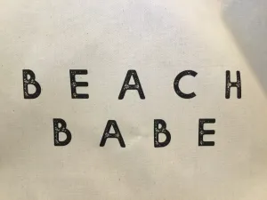 CANVAS BEACH BAGS