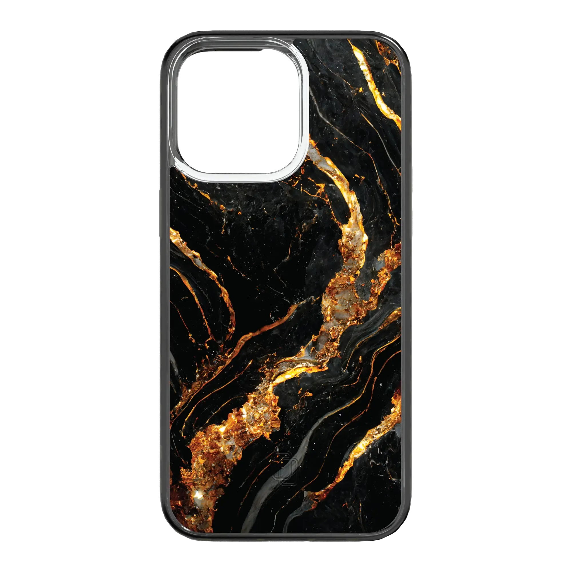 Dark Knight | Protective MagSafe Case | Marble Stone Series for Apple iPhone 15 Series