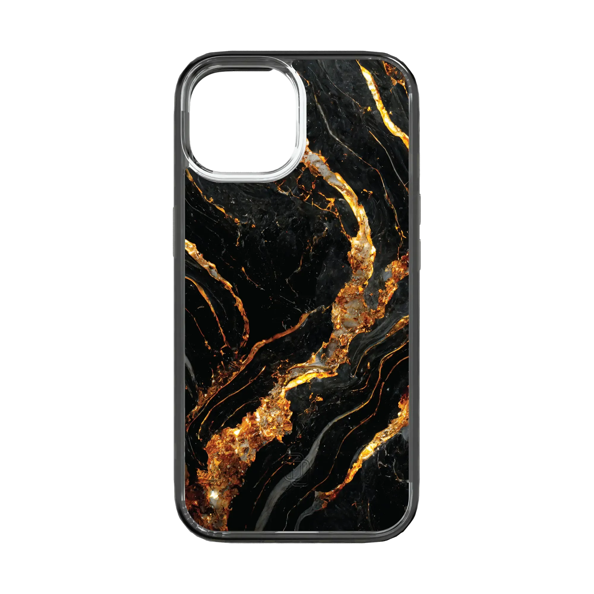 Dark Knight | Protective MagSafe Case | Marble Stone Series for Apple iPhone 15 Series