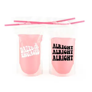 Dazed & Engaged Drink Pouches