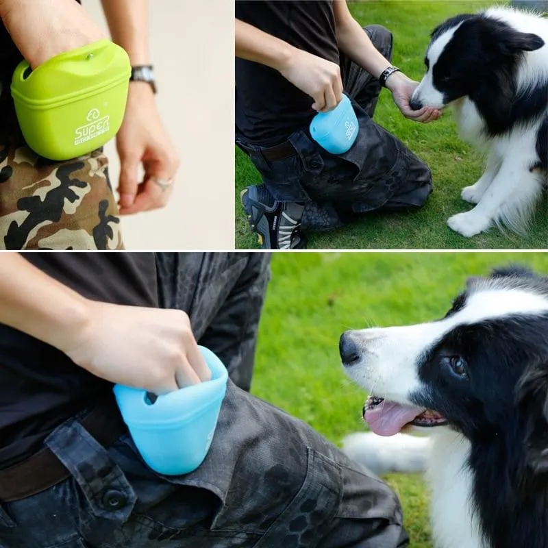 Dog's Plastic Waterproof Treat Pouch