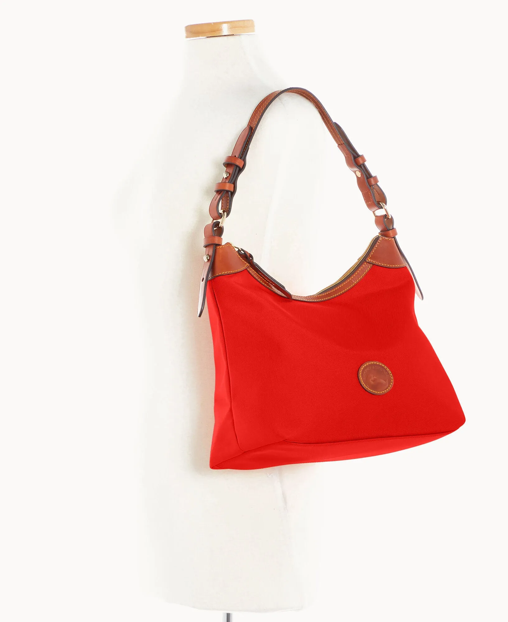 Dooney & Bourke Nylon Large Erica Bag, red
