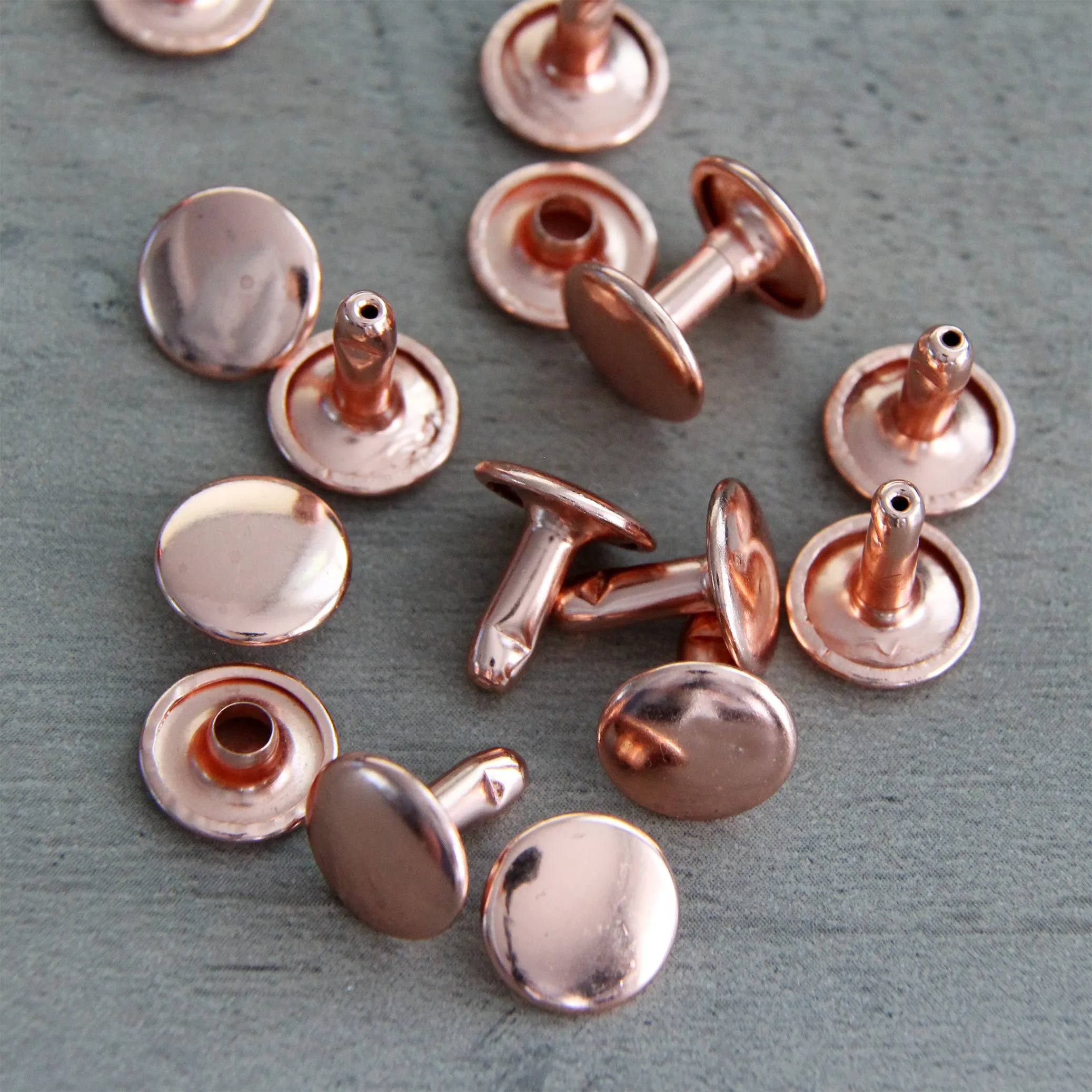 Double Cap Rivets 10mm