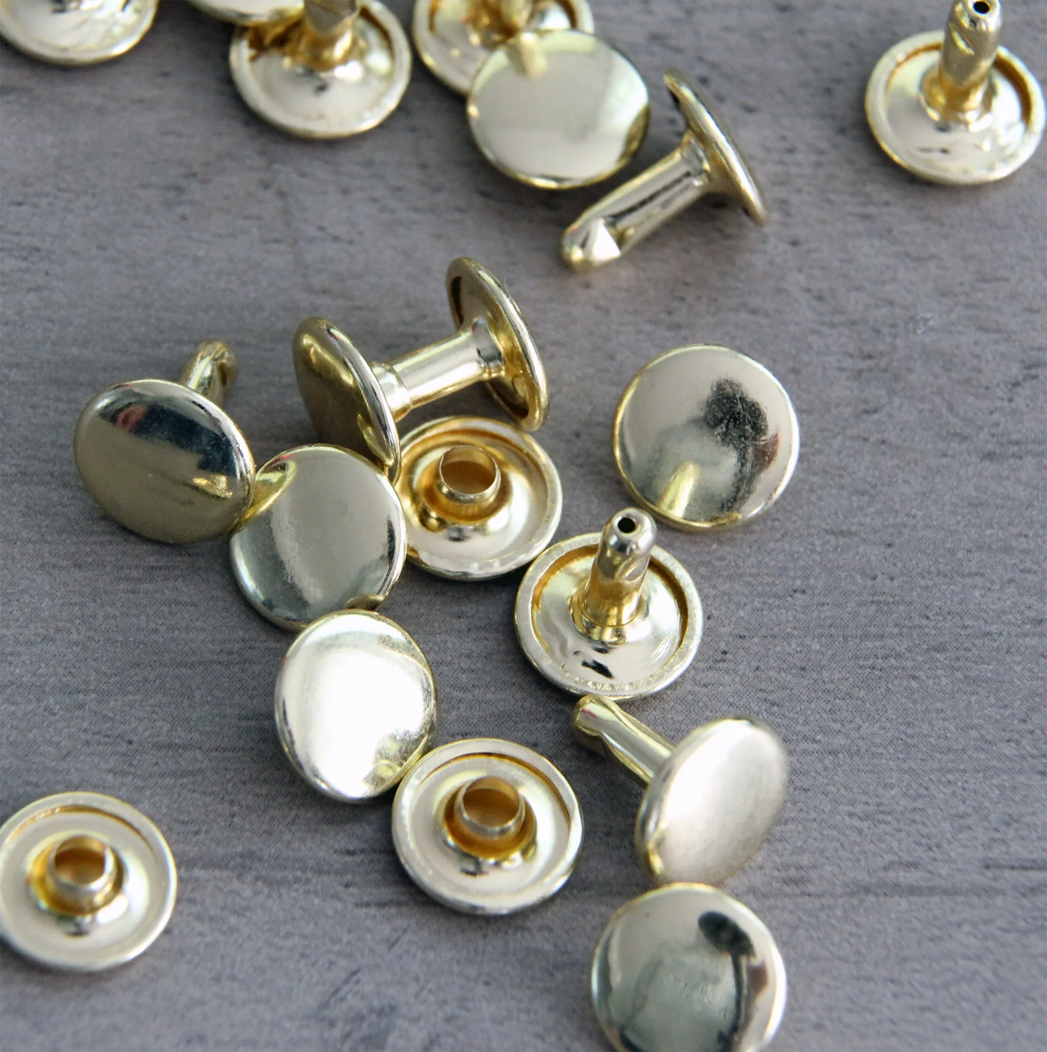 Double Cap Rivets 10mm