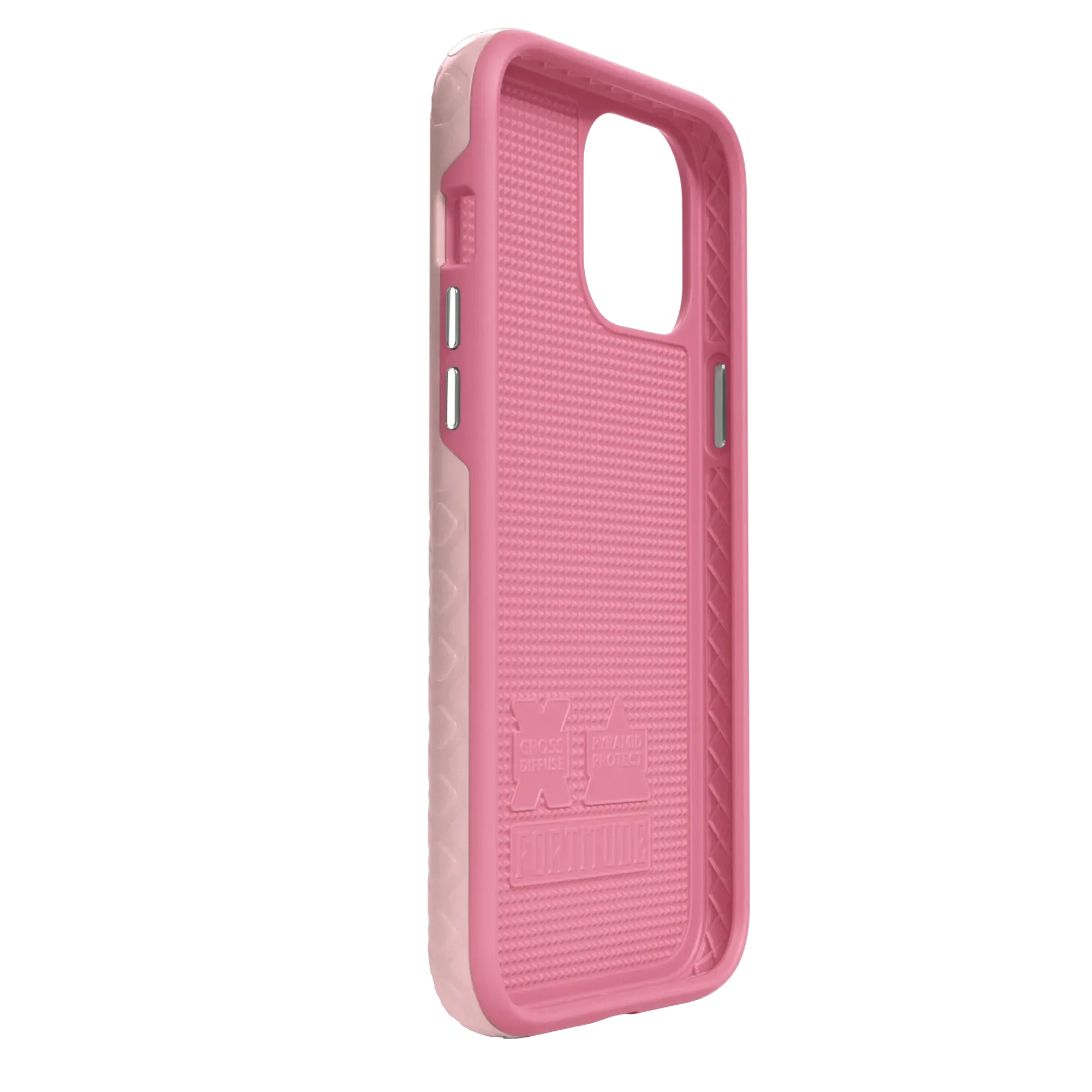 Dual Layer Case for Apple iPhone 12 Pro Max | Pink Magnolia | Fortitude Series