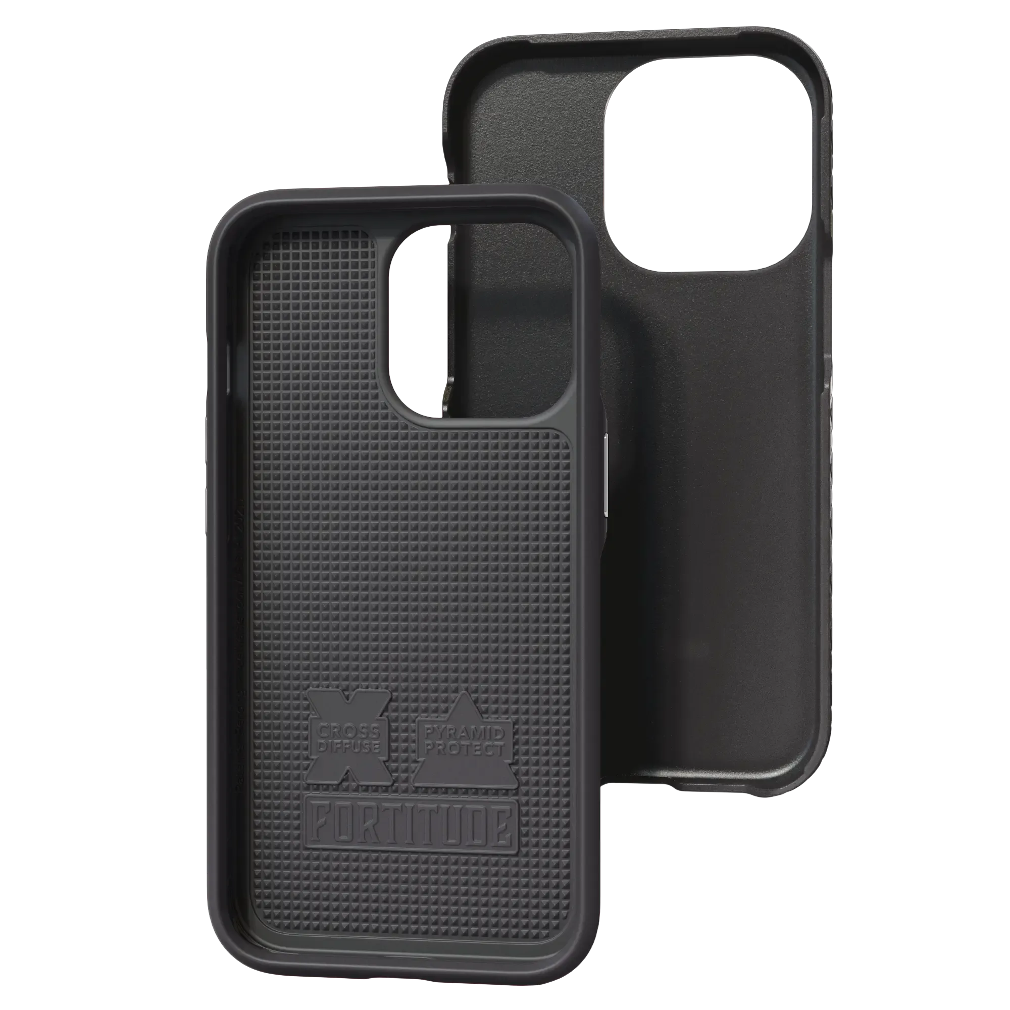 Dual Layer Case for Apple iPhone 13 | Onyx Black | Fortitude Series