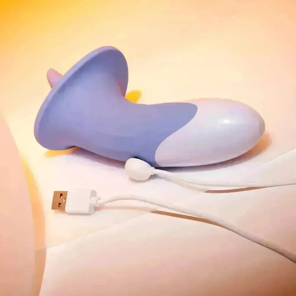 Evolved LIX & KISSES -  18.7 cm USB Rechargeable Flicking Tongue Stimulator
