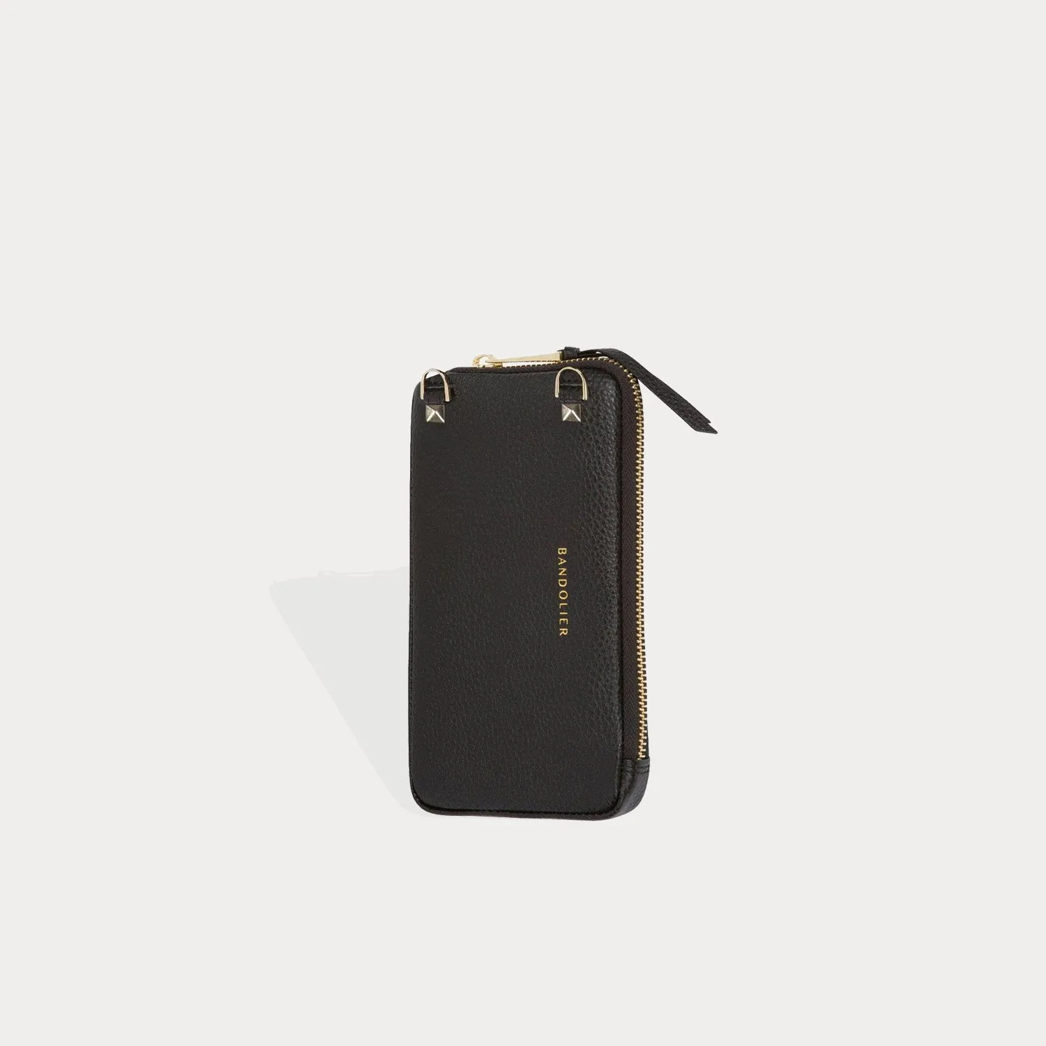 Expanded Zip Pouch - Black/Gold