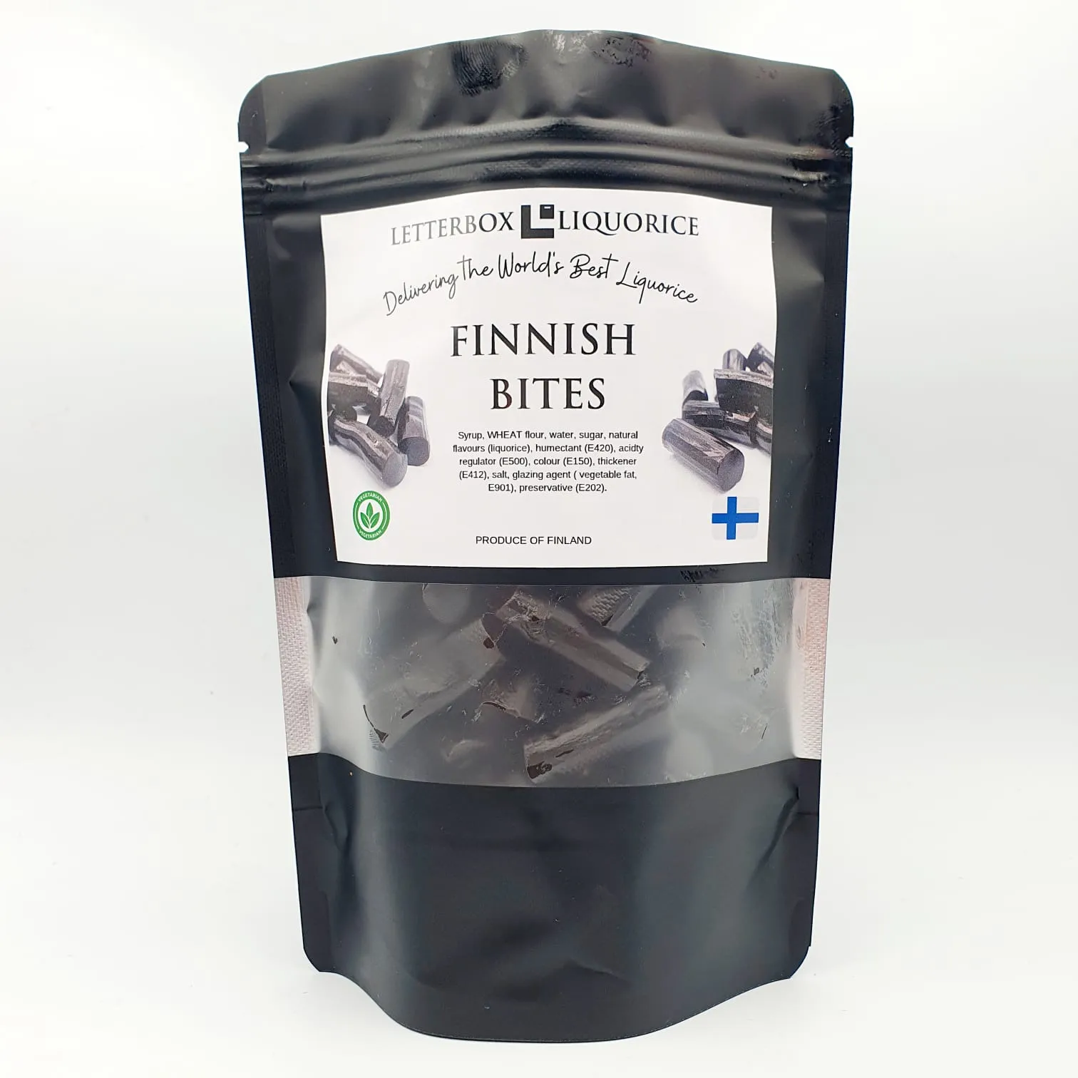 Finnish Liquorice Bites - Gelatine Free