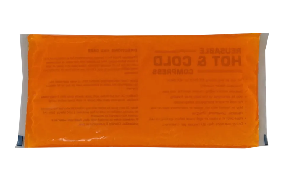 FREE Personalized Reusable Hot/Cold Gel Pack, 4" x 9" - (Pack of 24)