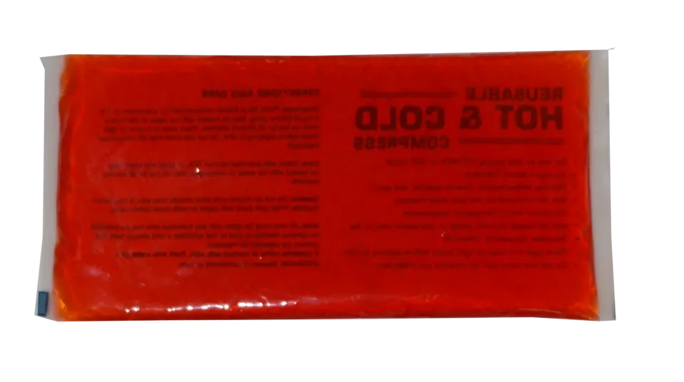 FREE Personalized Reusable Hot/Cold Gel Pack, 4" x 9" - (Pack of 24)