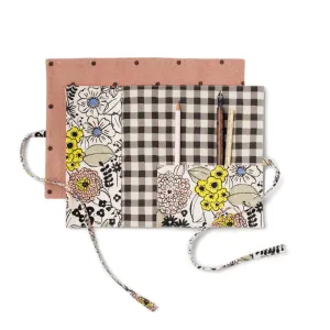 Fringe Studio Roll Up Pouch - Polka Dot & Floral