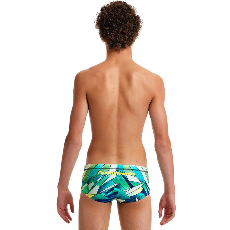 Funky Trunks - Big Blanc - Boys Sidewinder Trunks