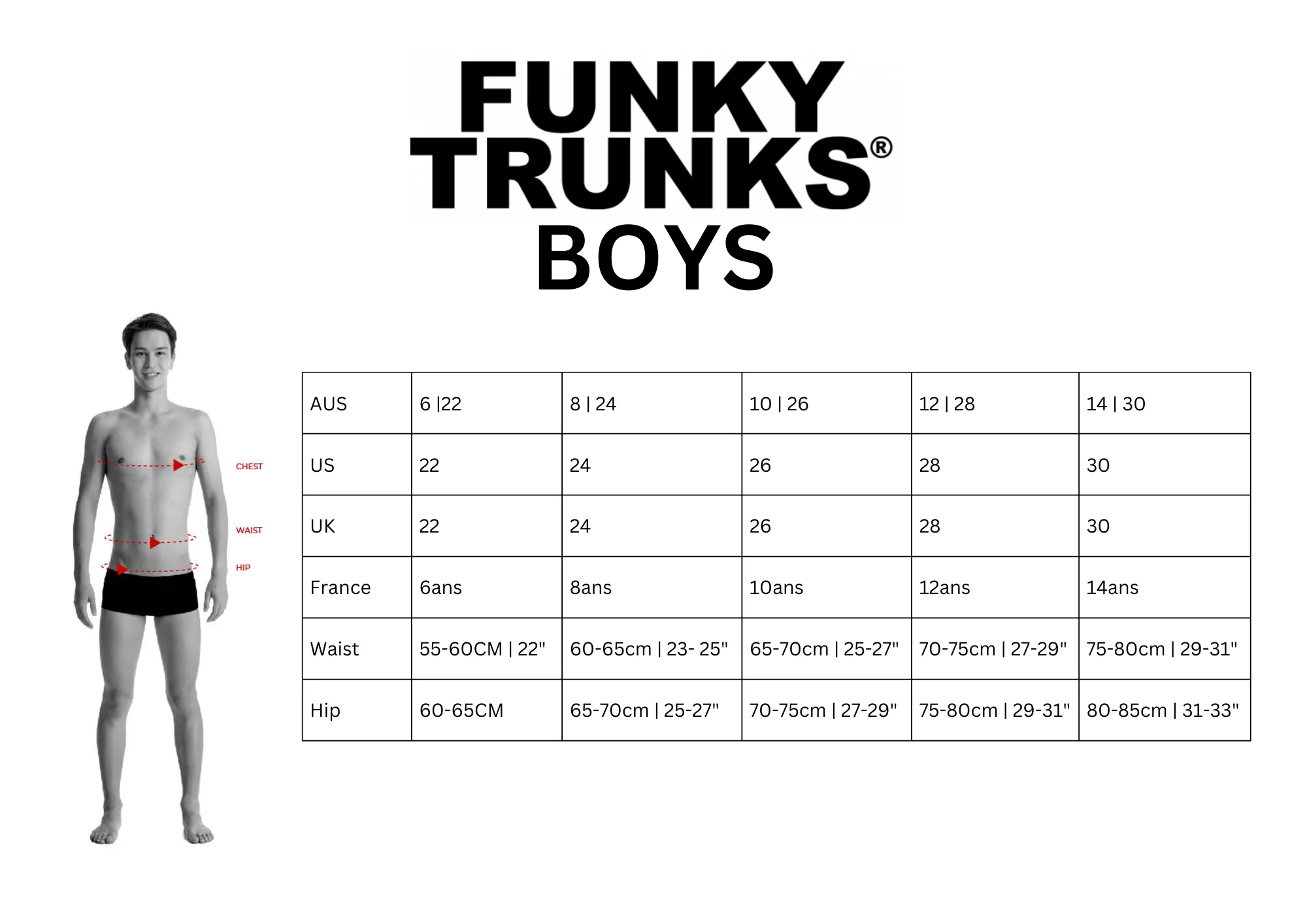 Funky Trunks Boy's Boxed Up Training Jammers