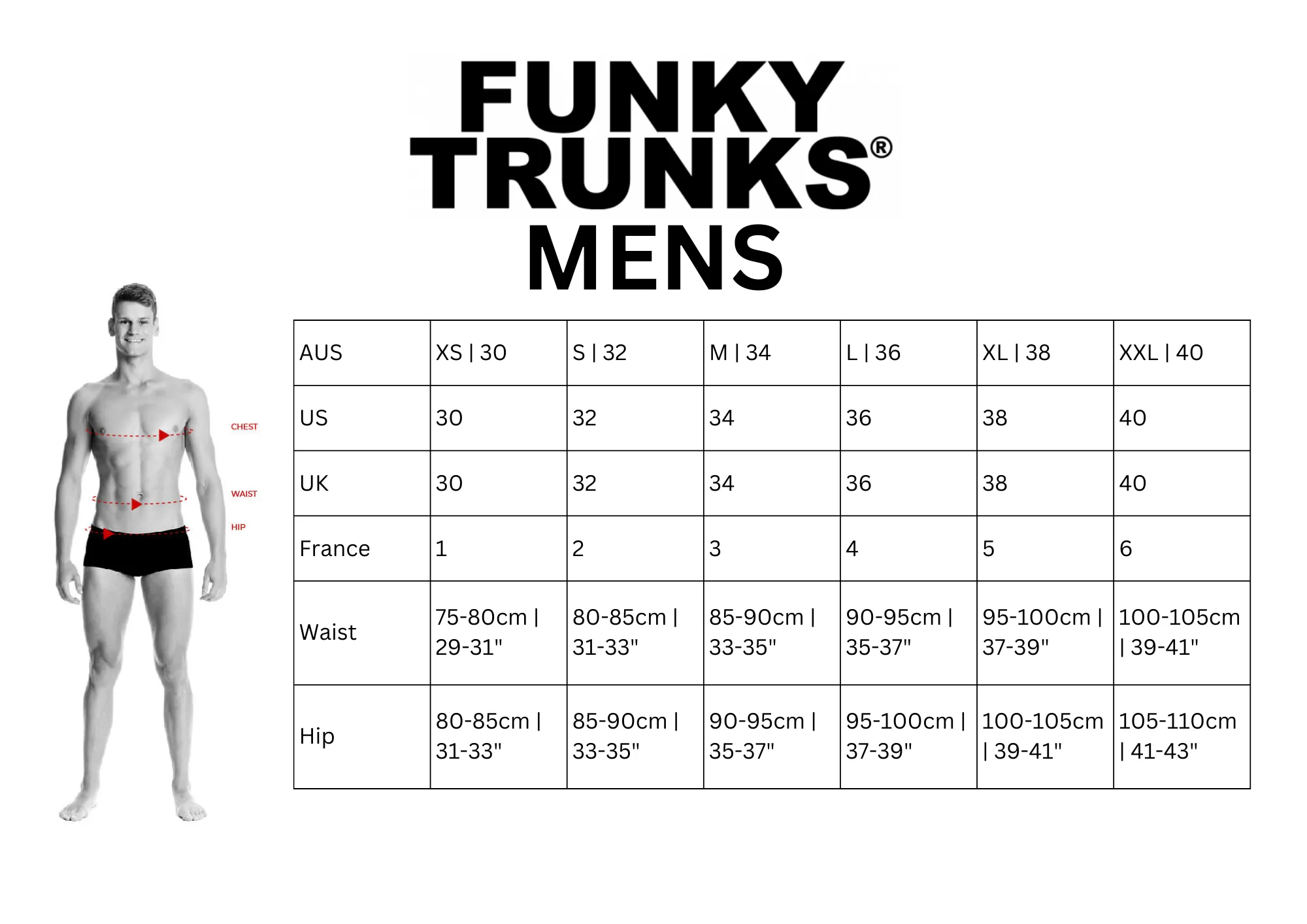 Funky Trunks Mens Chaz Michael Training Jammers