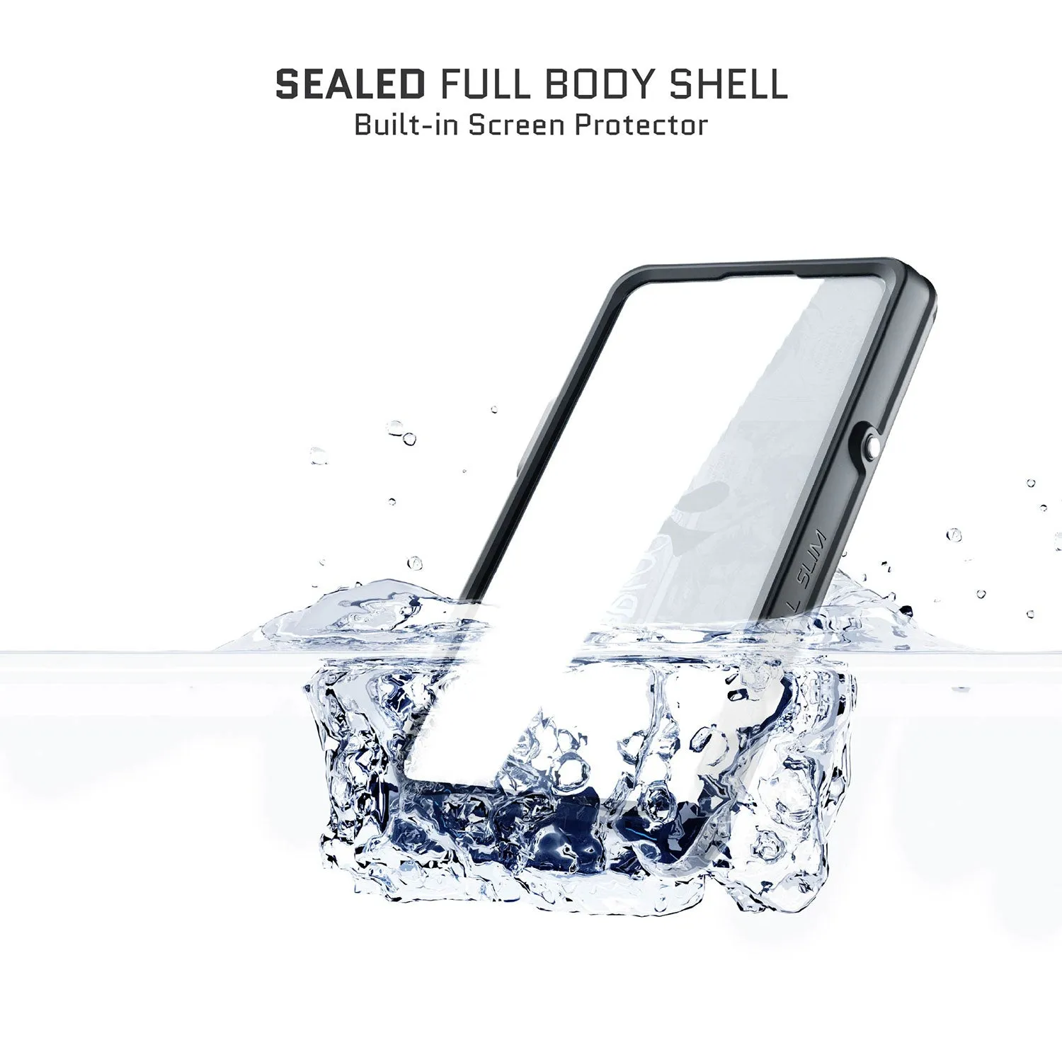 Ghostek iPhone 14 Pro Max Case Nautical Slim Waterproof w/ Magsafe Clear