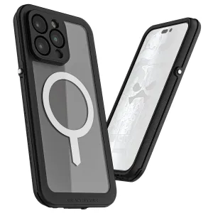 Ghostek iPhone 14 Pro Max Case Nautical Slim Waterproof w/ Magsafe Clear