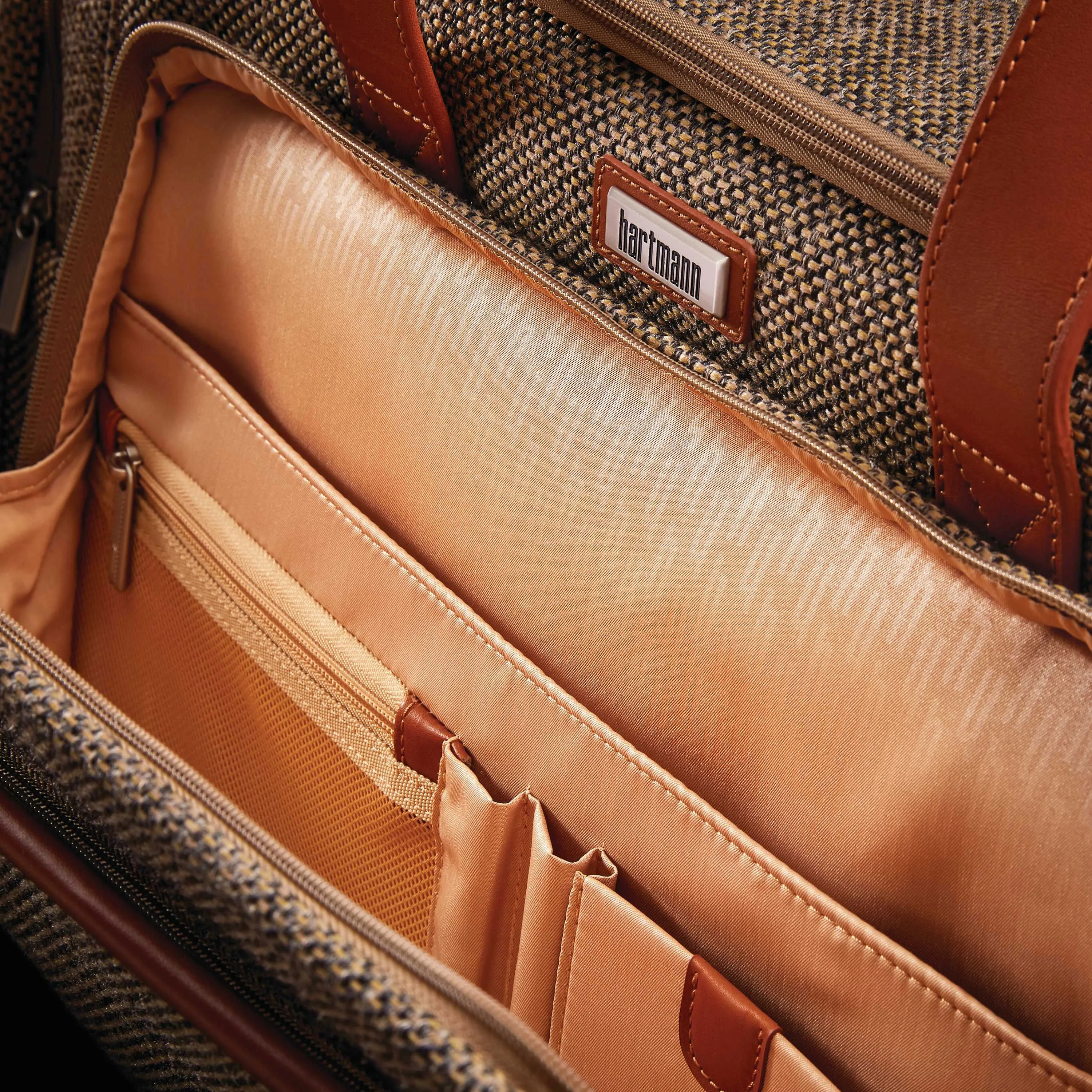 Hartmann Tweed Legend 21" Travel Duffel Natural Tweed