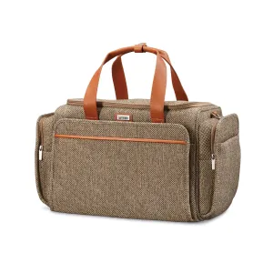 Hartmann Tweed Legend 21" Travel Duffel Natural Tweed