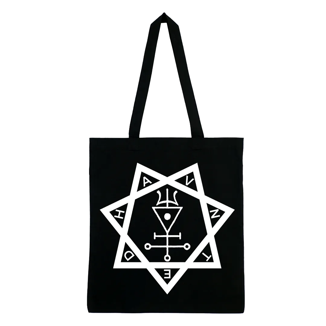Haunted - Seal Tote Bag - Black